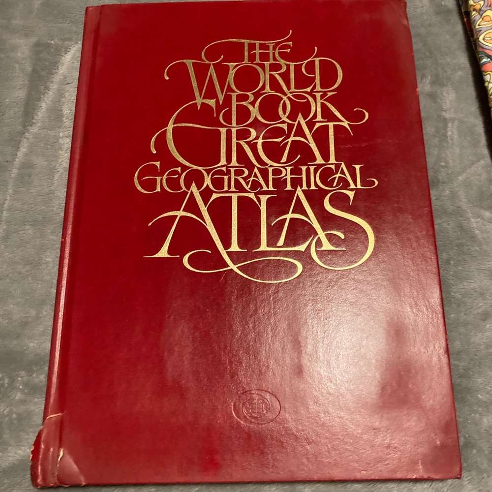 The World Book Great Geographical Atlas Chicago